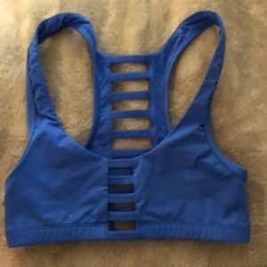 PINK cages sports bra